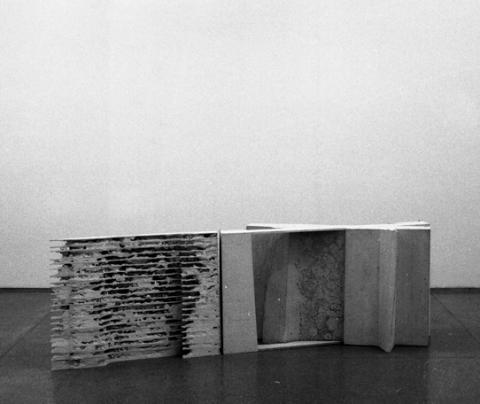 Plaster casts, from the series Colonnofagia and the Dissolution of the Wall
